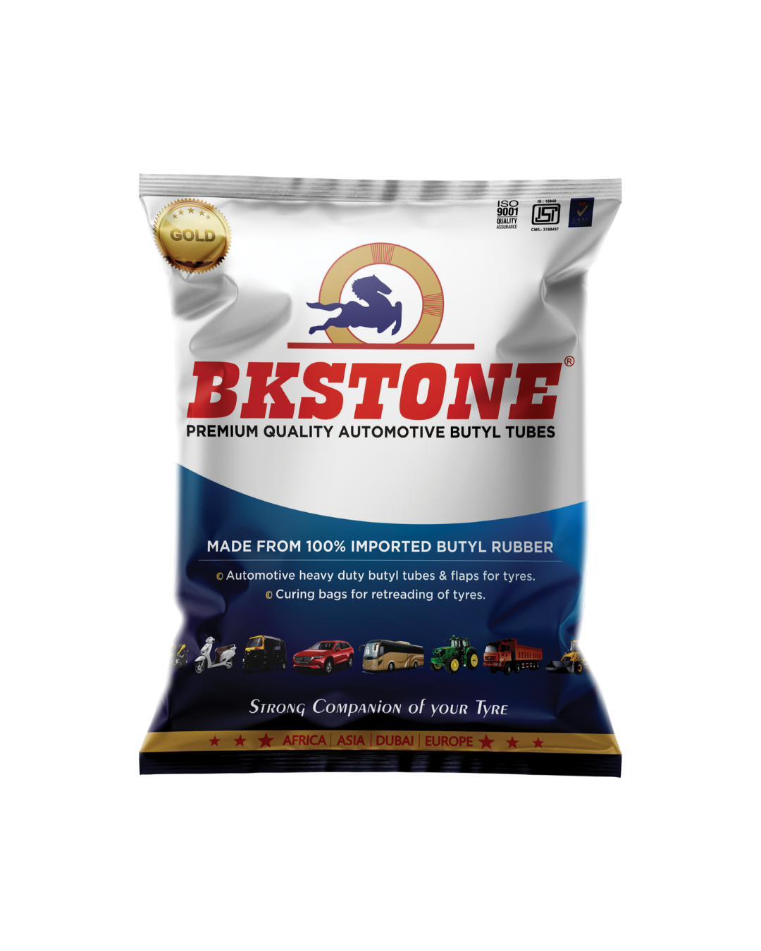 BKSTONE Motorcycle Tube — 130/70-17